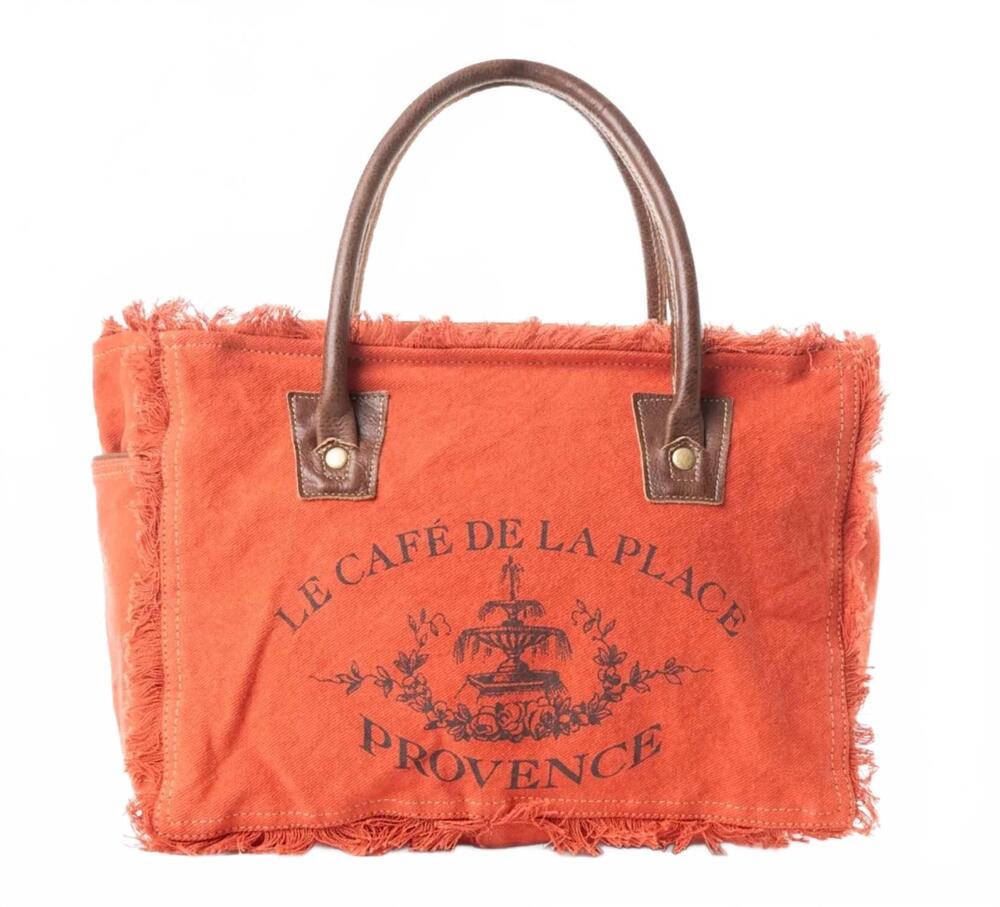 NEW MYRA women's carroty small bag in orange